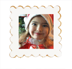 Galletas Personalizadas Cuadradas Onduladas