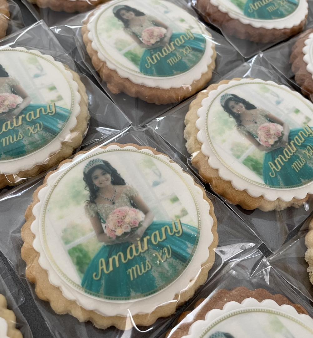 Galletas de cumpleaños XV