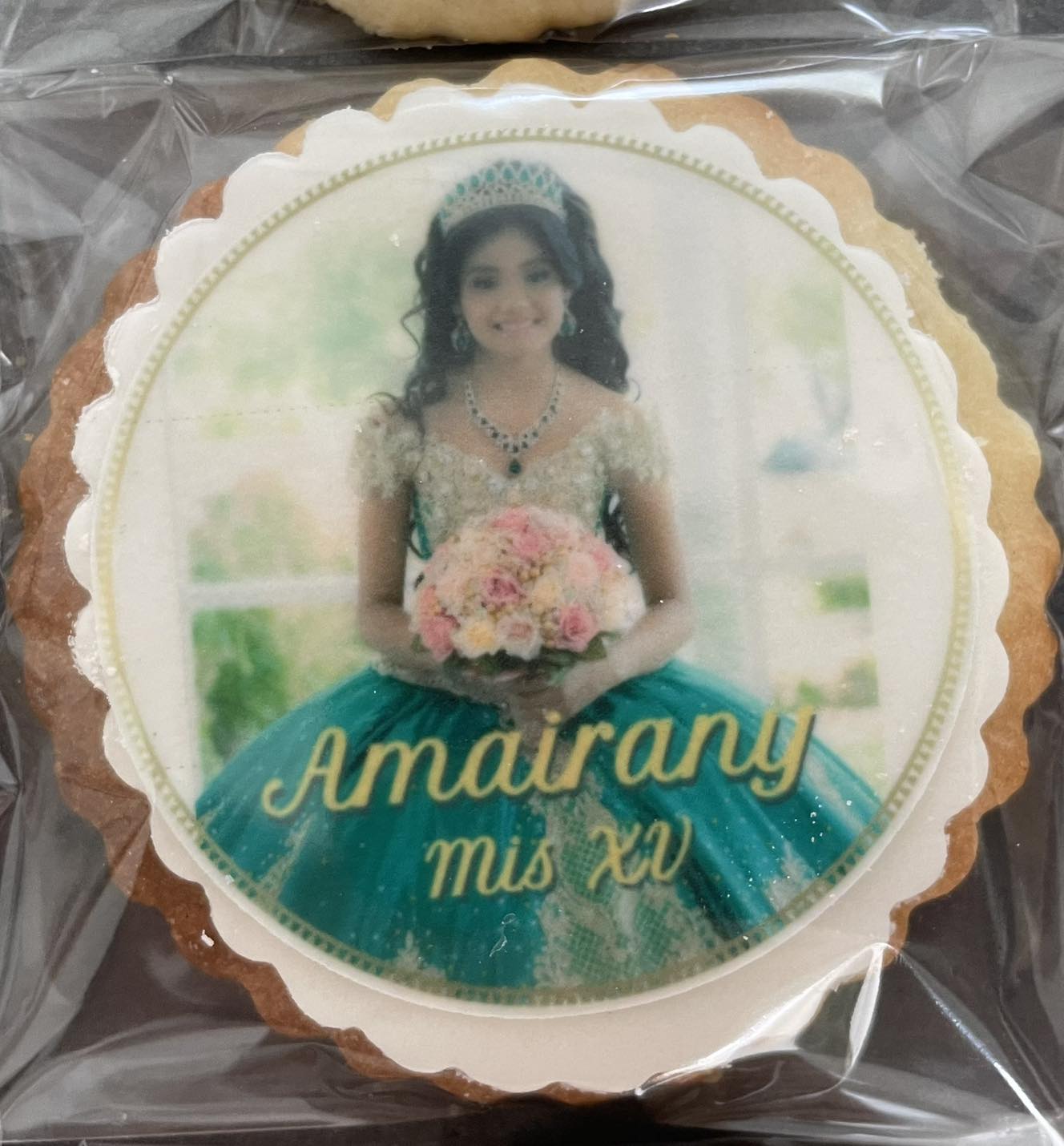 Galletas de cumpleaños XV