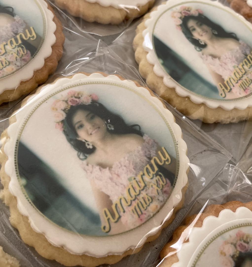 Galletas de cumpleaños XV