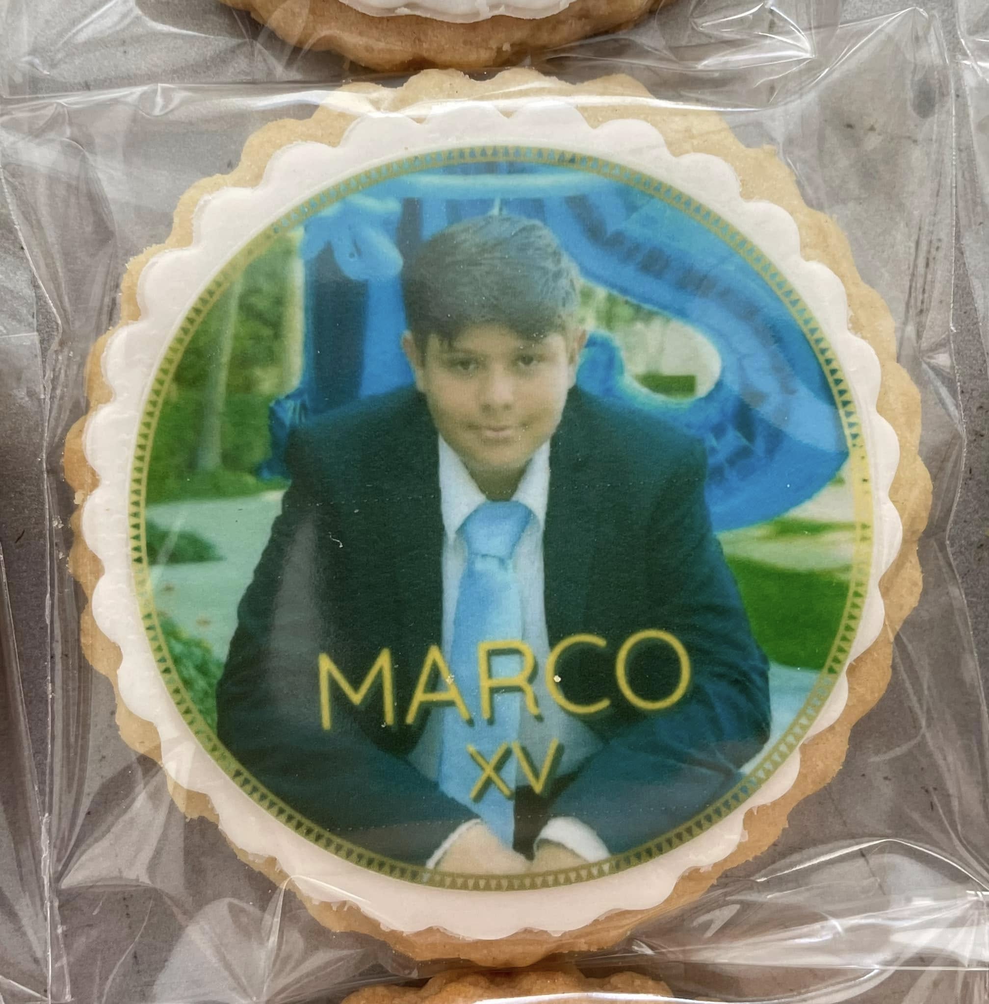 Galletas de cumpleaños XV
