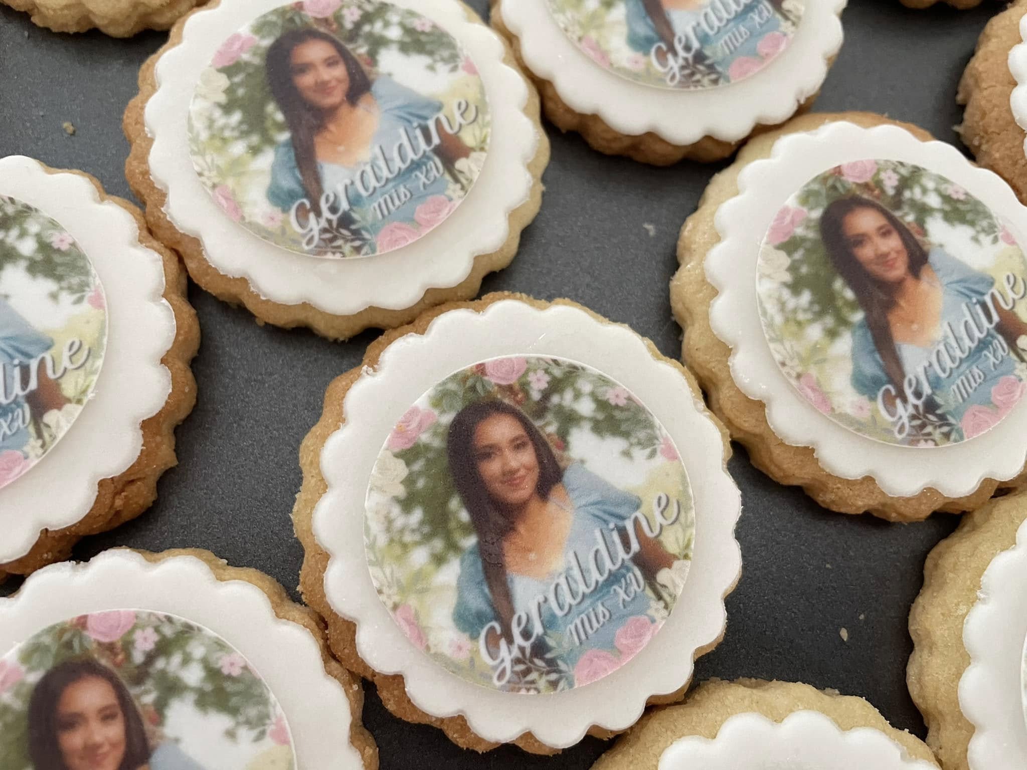 Galletas de cumpleaños XV