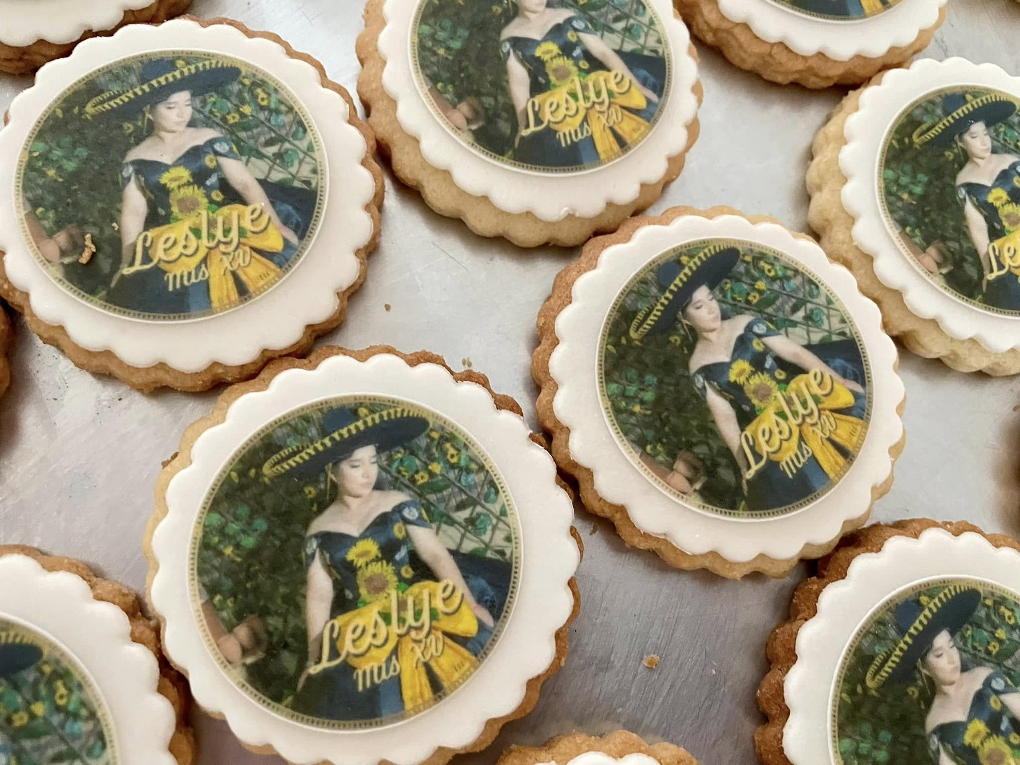 Galletas de cumpleaños XV