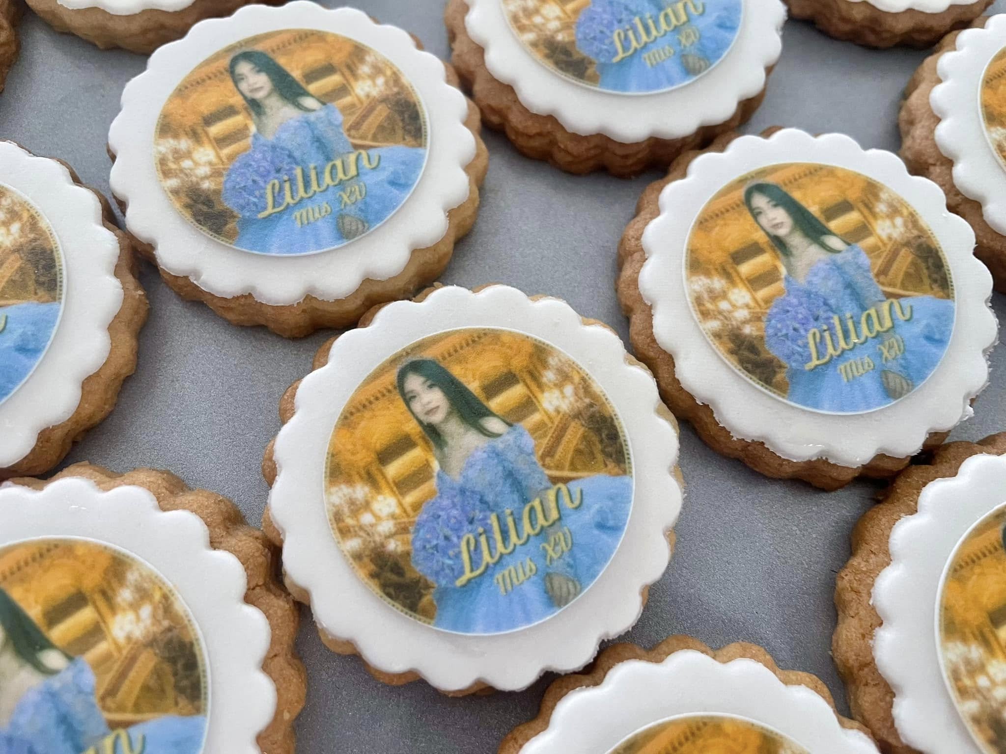 Galletas de cumpleaños XV