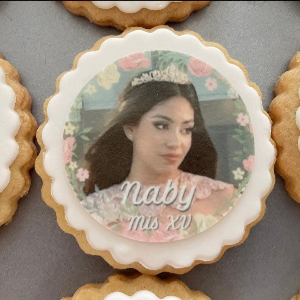 Galletas de cumpleaños XV