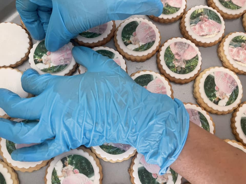 Galletas de cumpleaños XV