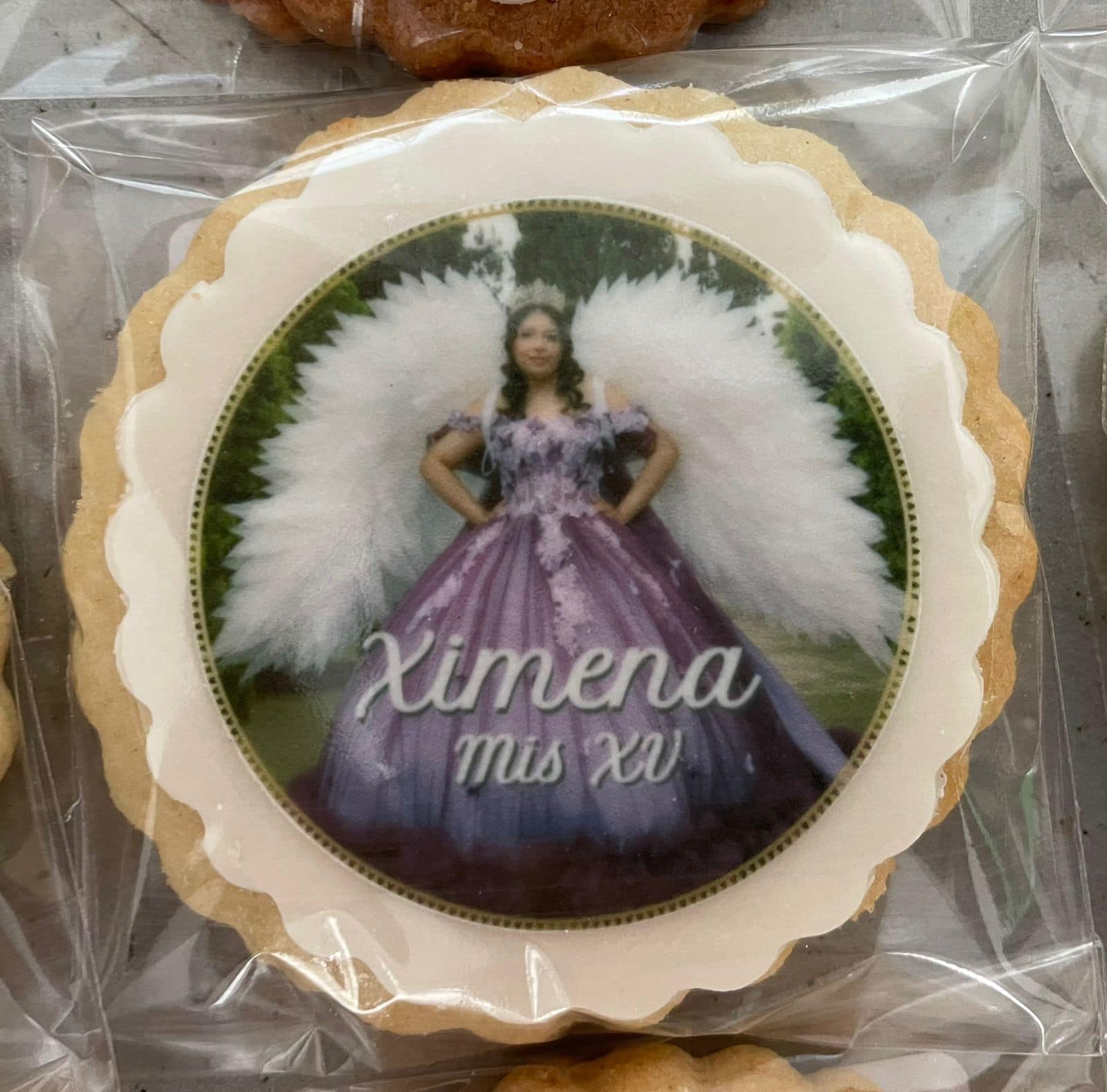 Galletas de cumpleaños XV