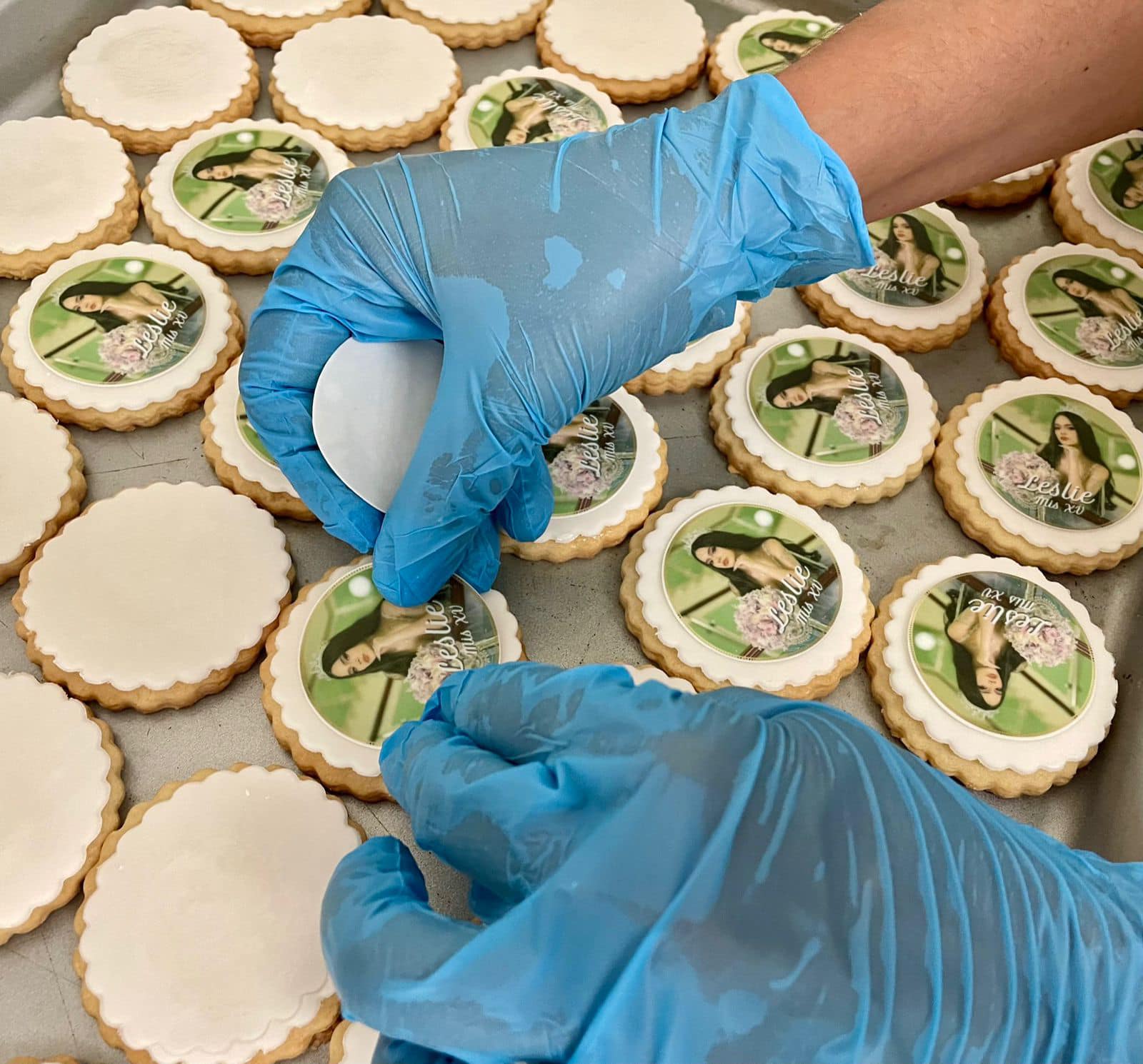 Galletas de cumpleaños XV
