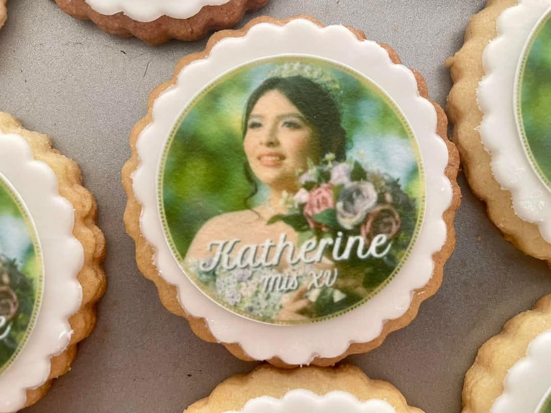 Galletas de cumpleaños XV
