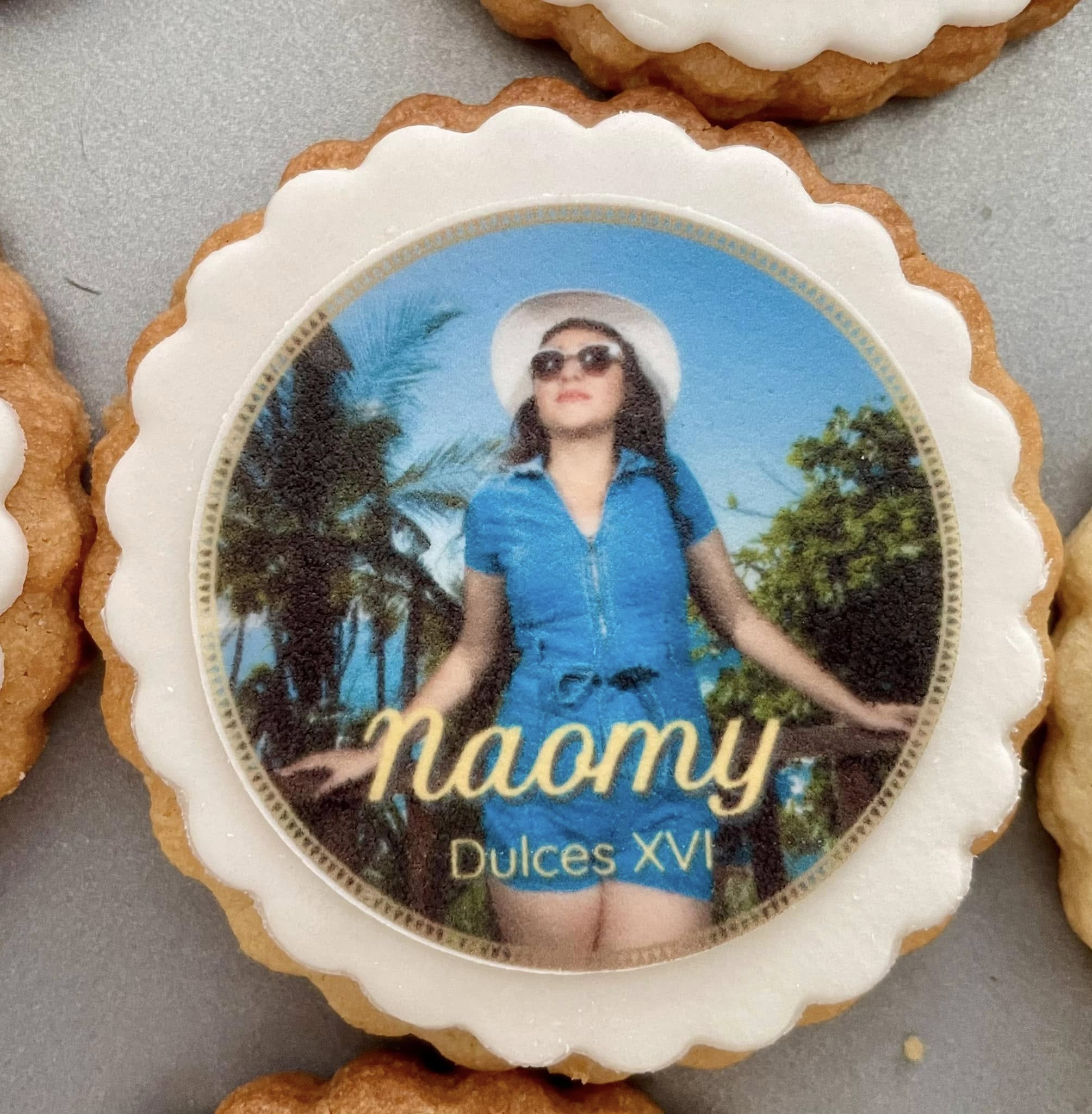 Galletas de cumpleaños XV