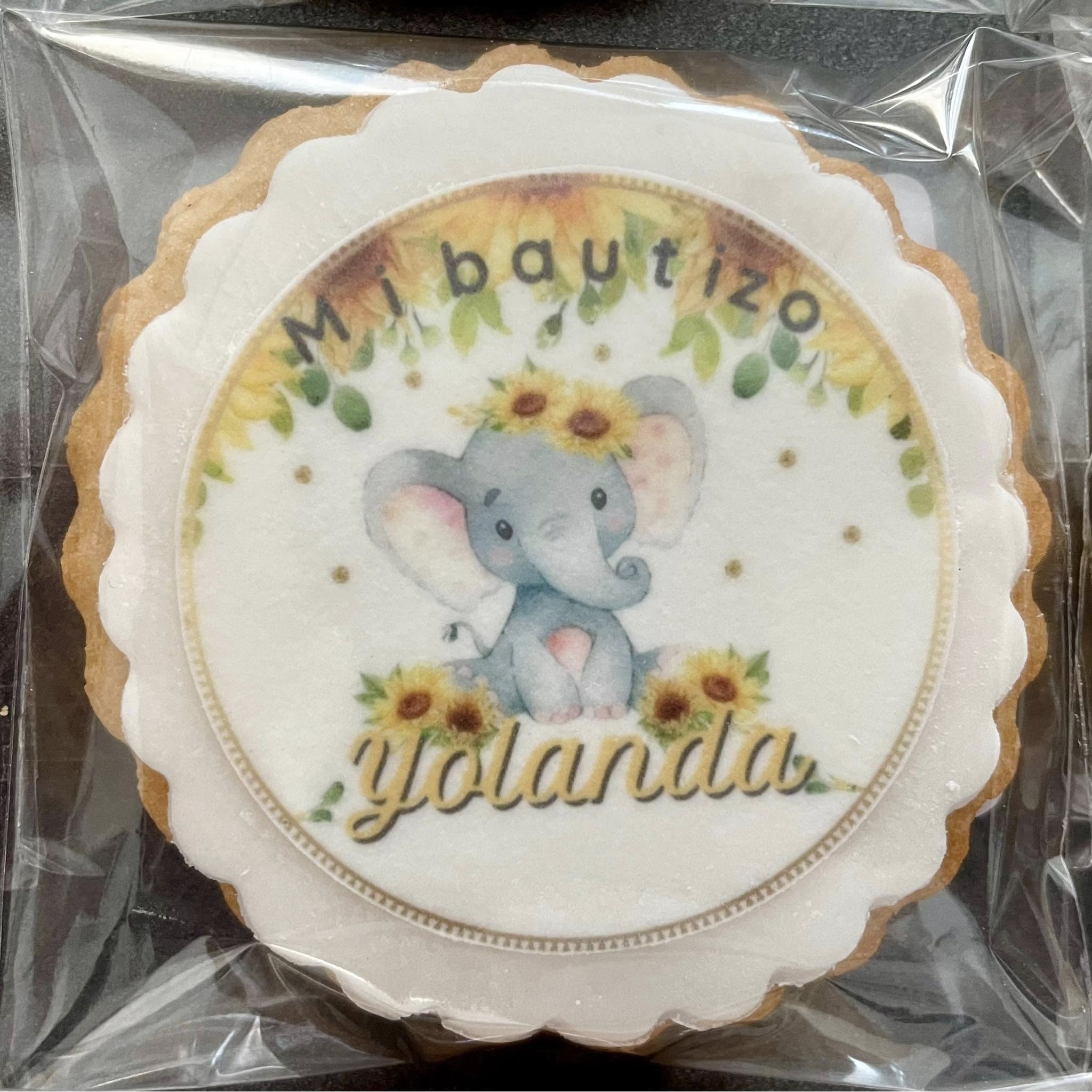 galletas de bautizo