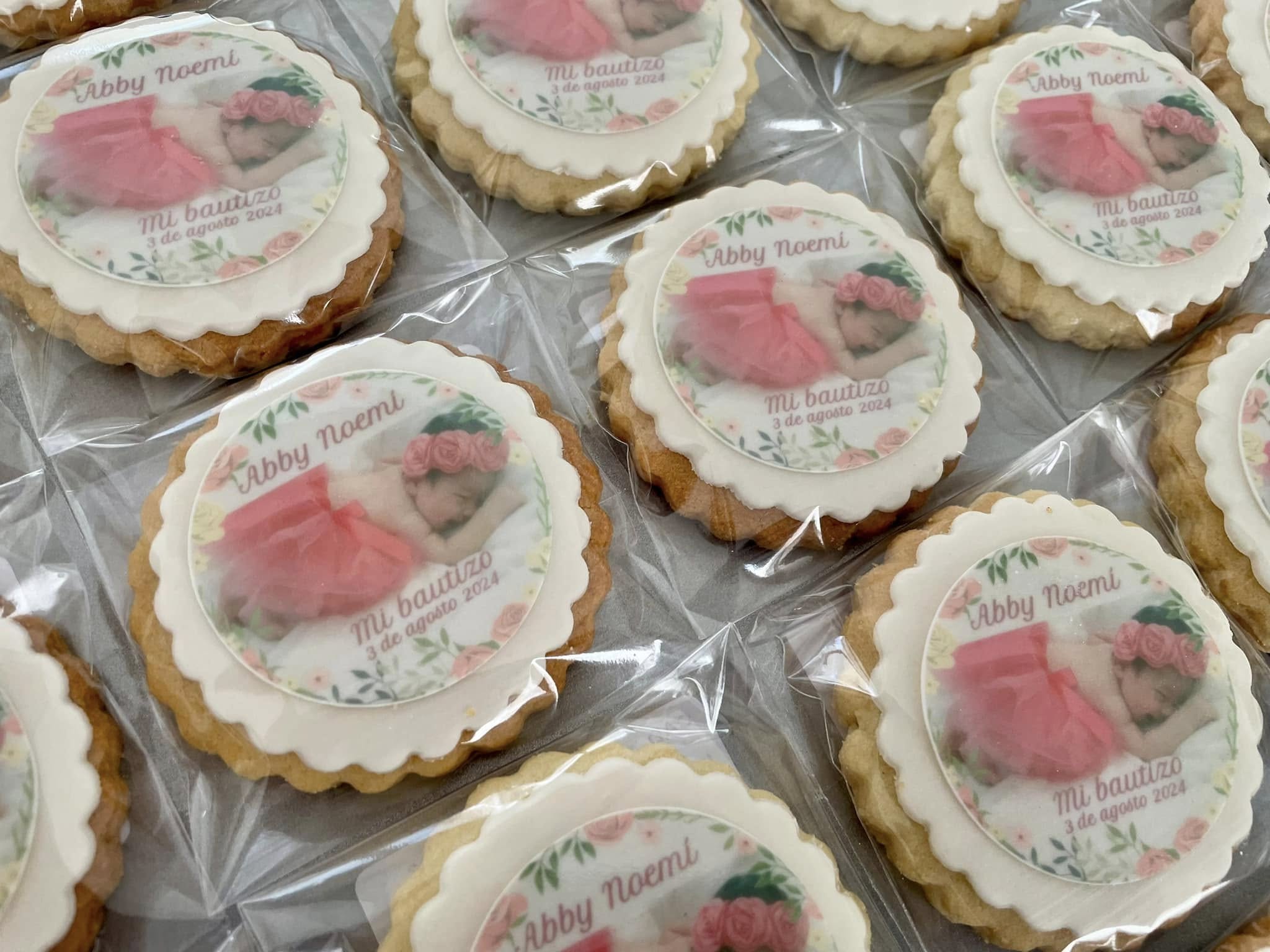 galletas de bautizo