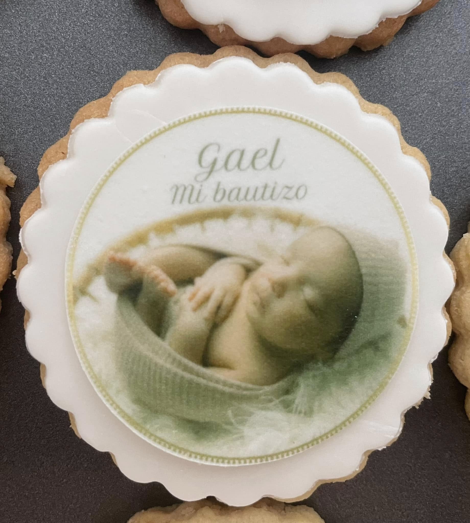 galletas de bautizo