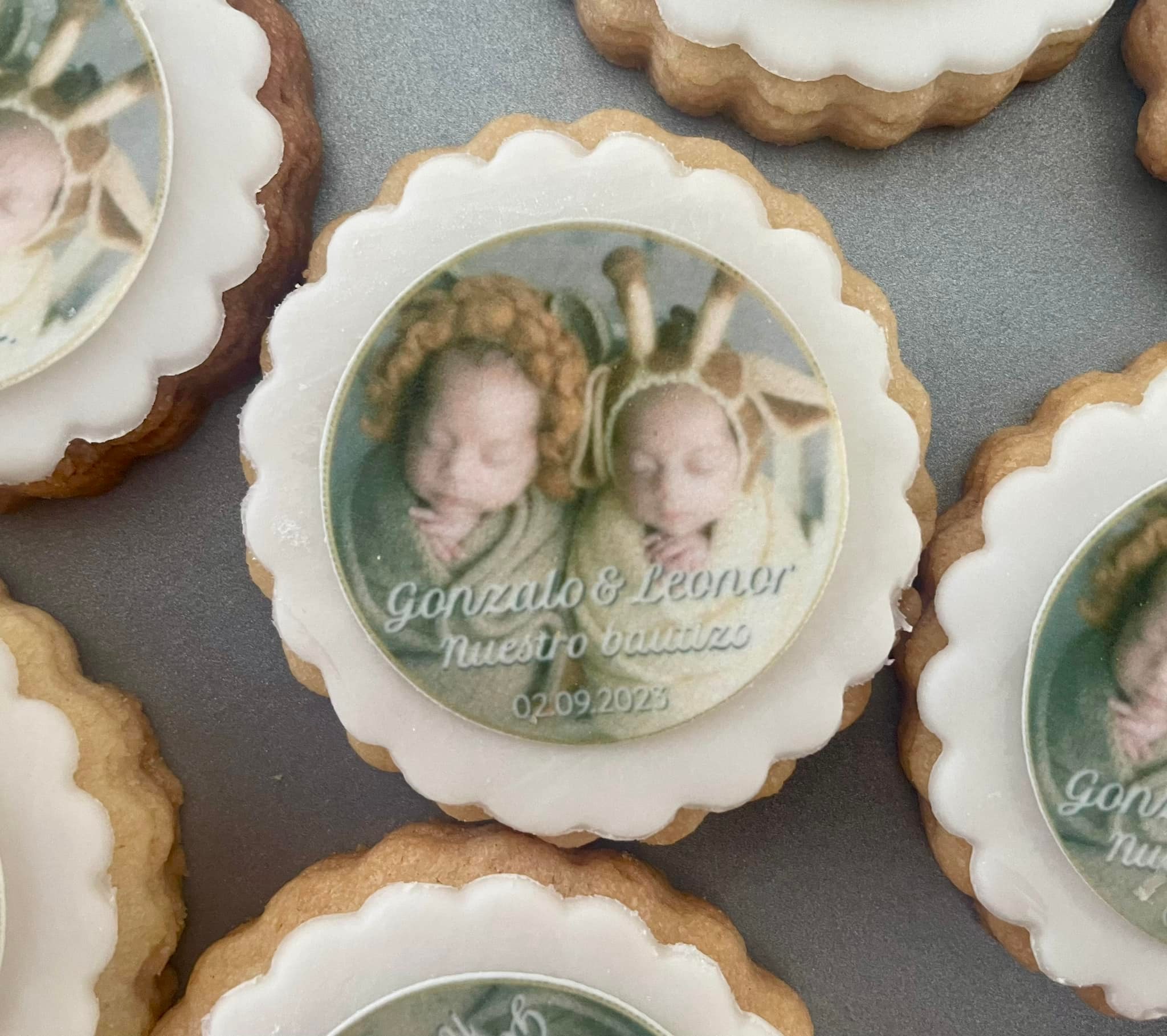 galletas de bautizo