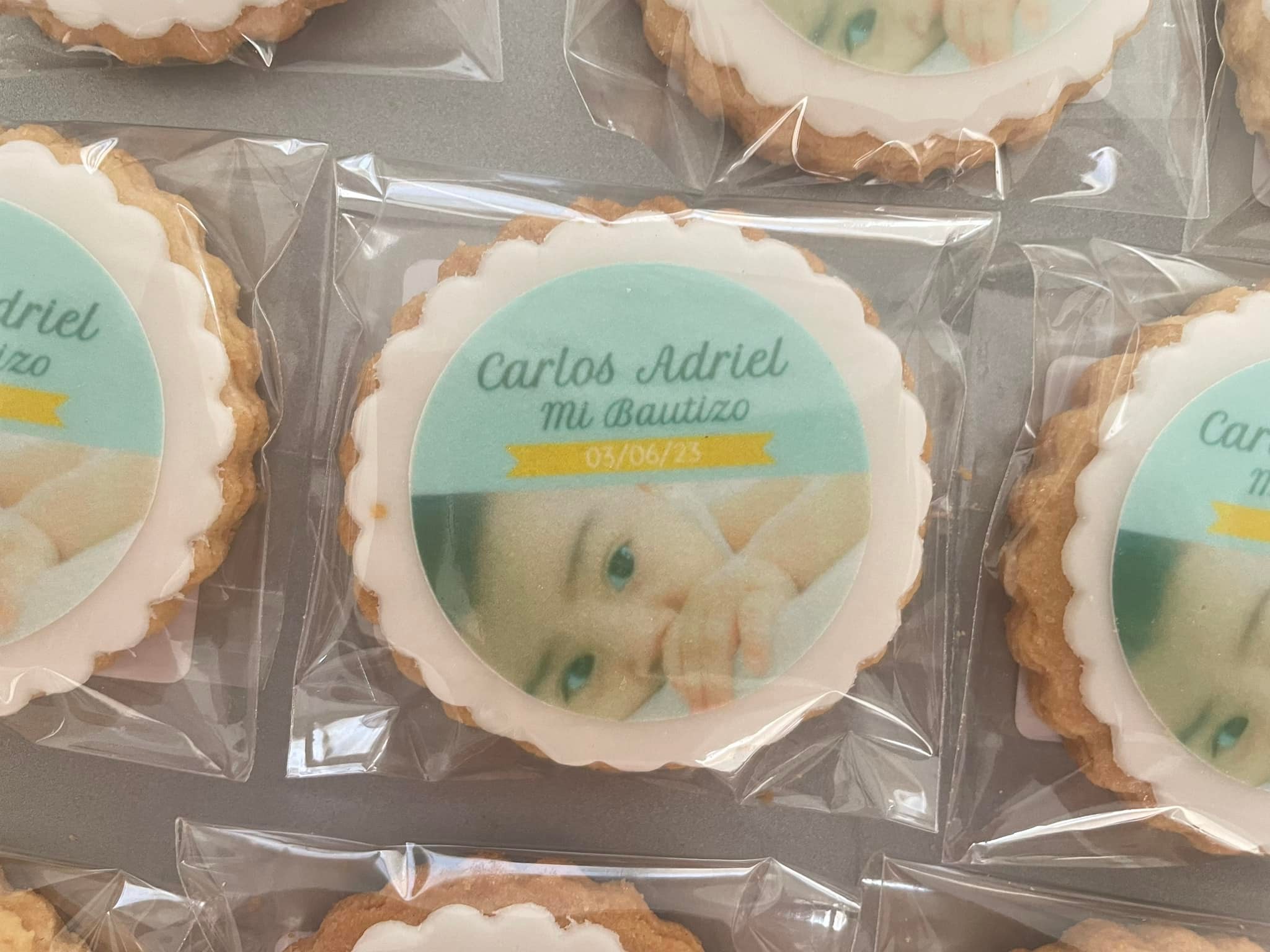 galletas de bautizo
