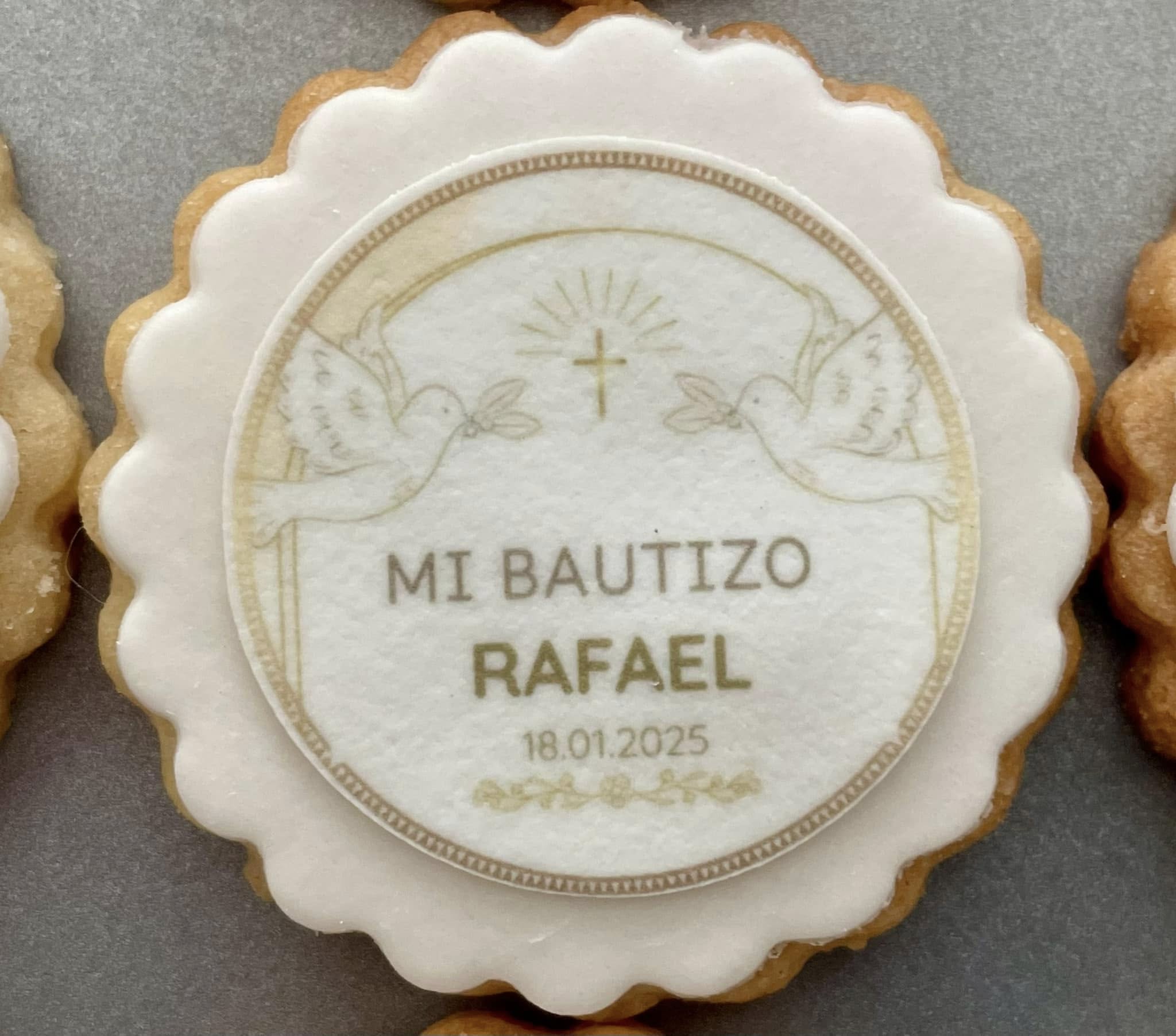 galletas de bautizo